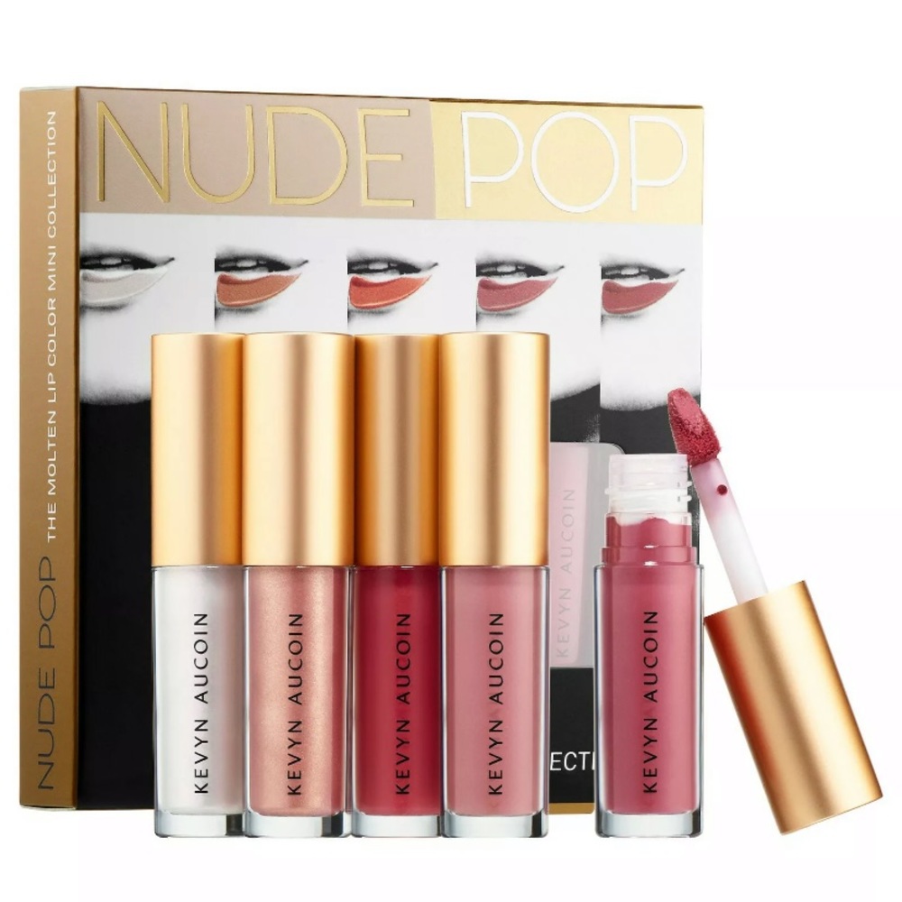Kevin Aucoin Molten lip collection NIB
